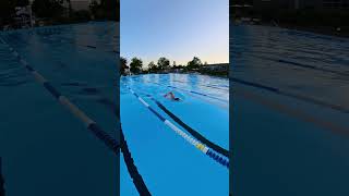 Smooth efficient and relaxed freestyle swimming swimming [upl. by Hayyifas]