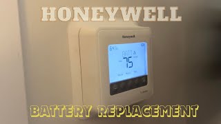 DIY Honeywell Pro Series Battery Replacement [upl. by Auria351]