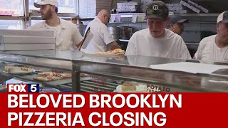 Beloved Brooklyn pizzeria closing [upl. by Ardnuyek]