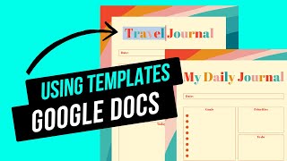 How to Get and Use Google Docs Templates [upl. by Imac]