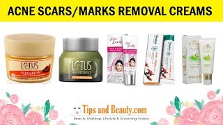 10 Best Acne Scar Removal Creams in India with prices [upl. by Rimaa]