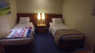 Carnival Breeze Interior Stateroom 6253 Category 4D [upl. by Llehcim]