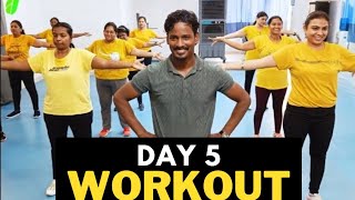 Full Body Workout Video  Daily Exercise Video  Zumba Fitness With Unique Beats  Vivek Sir [upl. by Ern]