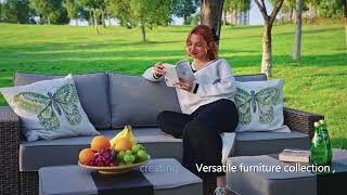 Introducing the 2024 New Sofa – Bigger amp More Comfortablepatio patiofurniture [upl. by Uriah]