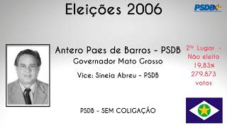 Eleições 2006  Jingle Antero Paes de Barros PSDB Governador [upl. by Veradi]