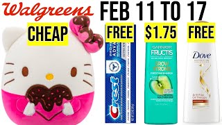 Walgreens FREE CREST  DOVE FEB 11 to 17 [upl. by Aneleairam960]