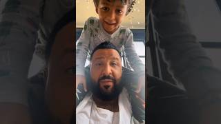 DJ Khaleds Kids 💓 Fathers Love djkhaled kids kid shorts youtubeshorts [upl. by Enoch]