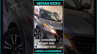 NISSAN KICKS VÁRIOS ACESSÓRIOS [upl. by Emlynn995]