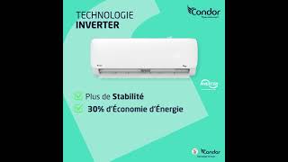 Découvrez les avantages de la Technologie Inverter pour le Climatiseur Alpha Inverter de Condor [upl. by Ariajaj179]