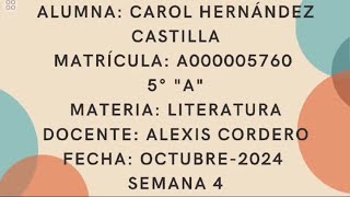 Contracultura Semana 4 Literatura [upl. by Sebbie]