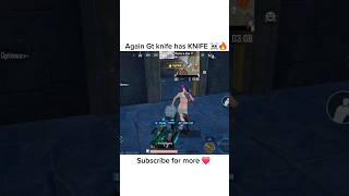 Again Gt knife has KNIFE ☠️🔥 bgmi 1vs4 shorts ytshorts viralvideo pubgmobile [upl. by Atinnod]