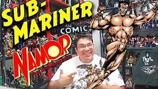 Review Marvel´s Submariner Namor Marvel Legends OKOYE BAF Español sergio guerrero el coleccionista [upl. by Ketty]