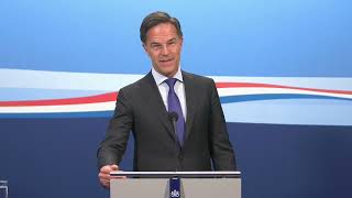 Integrale persconferentie van ministerpresident Rutte na de ministerraad van 2 juni 2023 [upl. by Edahs672]