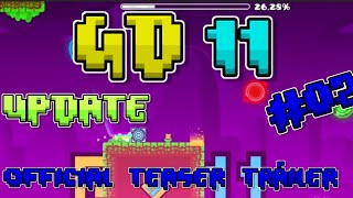 GD11 Update 02 ByChris12222 me  Official Teaser tráiler 3 in Geometry dash 2206 [upl. by Lauralee847]