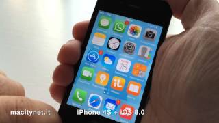 iPhone 4S IOS 712 vs iOS 80 macitynetit [upl. by David22]