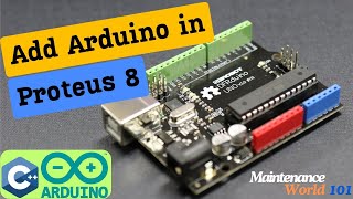 how to Add Arduino Library in Proteus 8 [upl. by Llehcar]