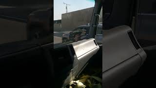 DOORLESS CAR 91 FREEWAY ANAHEIM CA [upl. by Nauh]