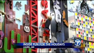 ClimbZone offers indoor fun for the holidays [upl. by Wymore]