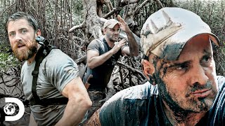 Carrera en terreno hostiles de Borneo  Ed Stafford Contra Todos  Discovery Latinoamérica [upl. by Felten181]