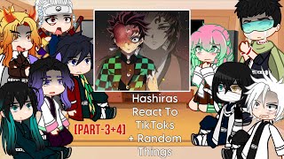 Part 34 Hashiras React To TikToks  Random Things  Demon Slayer Spoilers  Gacha 🇺🇸 [upl. by Gally]