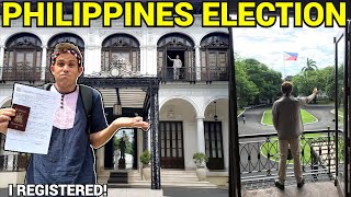 I AM VOTING In The PHILIPPINES  Filipino Citizenship Rights Manila Vlog [upl. by Anitra]