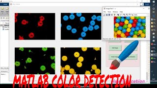 image processing شرح بالعربي Matlab  Matlab color detection [upl. by Kara-Lynn]