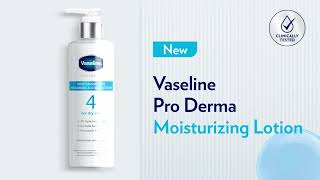 NEW Vaseline Pro Derma Moisturizing Lotion 6s [upl. by Wickham]