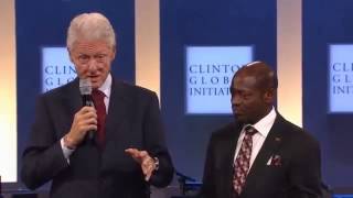 President Bill Clinton Lauds Denzil Douglas [upl. by Ardiekal339]