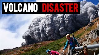 Worst Volcano Eruption in Japan  Ontake Mountain  Mountain Climbing Disaster [upl. by Nerrad]