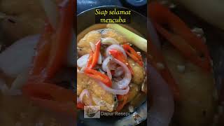 Ikan tenggiri masak asam cukashorts [upl. by Malvin]