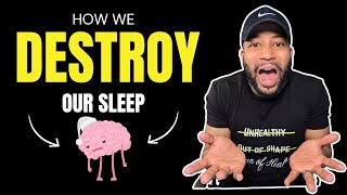 🚨 3 Ways Youre Ruining Your Sleep Right Now FIX THESE NOW insomnia [upl. by Araiek]