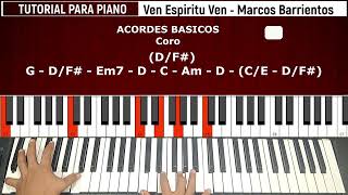 Tutorial  Ven Espíritu Ven Marcos Barrientos  By JOSUE VZ MUSIC [upl. by Harbard]