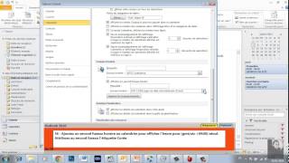 Examens MOS OUTLOOK 2010 Question 36 [upl. by Ethben]