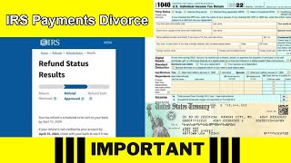 IRS How to Transfer Joint Estimated Tax Payments After Divorce [upl. by Lyndy880]