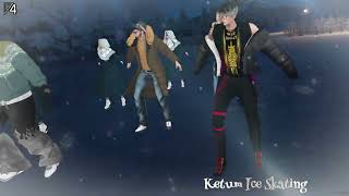 Universe  IMVU ice skating [upl. by Noirda]