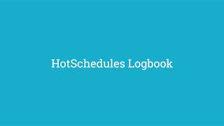 HotSchedules Logbook Overview [upl. by Lenrow10]