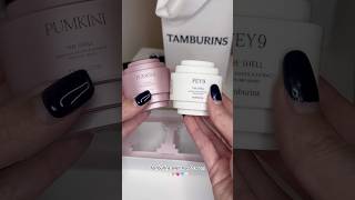 Tamburins unboxing aesthetic tamburins handcream unpacking trending pumpkini fey9 [upl. by Annasor399]