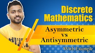 Asymmetric vs Antisymmetric Relation with examples [upl. by Kubis]