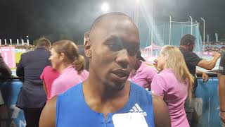 Akani Simbine  Athletix Grand Prix Pretoria [upl. by Nathaniel]