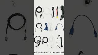 Custom Various Of Cables PVCPUTPERubberSilicone Cables all specs can be as customers requests [upl. by Mylor]