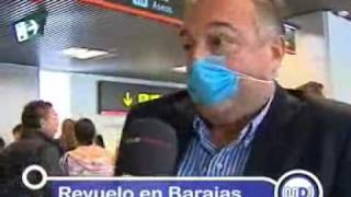 Gripe Porcina protocolo de seguridad en Barajas [upl. by Eniala]