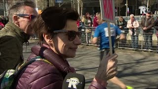 Compilatie 7 Minuten  Marathon Rotterdam [upl. by Einwat]