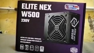 PSU COOLER MASTER ELITE NEX W500 230V [upl. by Yznel]