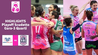 Milano  Casalmaggiore  Highlights  Gara3 Quarter Final  Campionato 202223 [upl. by Nert]