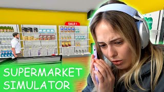 ЕСЛИ БЫ Я БЫЛА ПРОДАВЦОМ  supermarket simulator  NIKOL KOULEN [upl. by Uliram247]