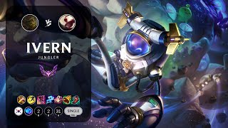 Ivern Jungle vs Lee Sin  KR Master Patch 142 [upl. by Bultman]