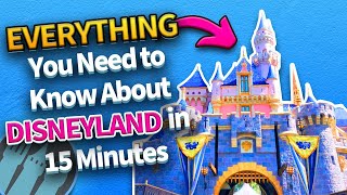 Everything You Need to Know About Disneyland in 15 Minutes [upl. by Ahsirk]