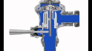 Delany Products Flush Valve Operation [upl. by Euqinim]