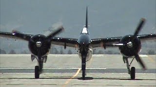 Grumman F7F Tigercat Demonstration  4000 Horsepower [upl. by Gurl]