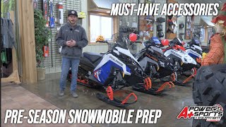 2023 Snowmobile Prep Guide and Must Have Accessories [upl. by Naehgem23]